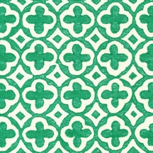 Green Stamped Print Italian Paper ~ Leonardo Communication